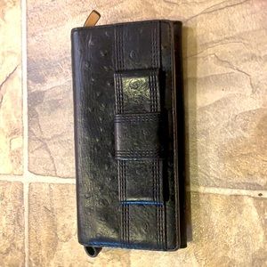 Kate spade black wallet.